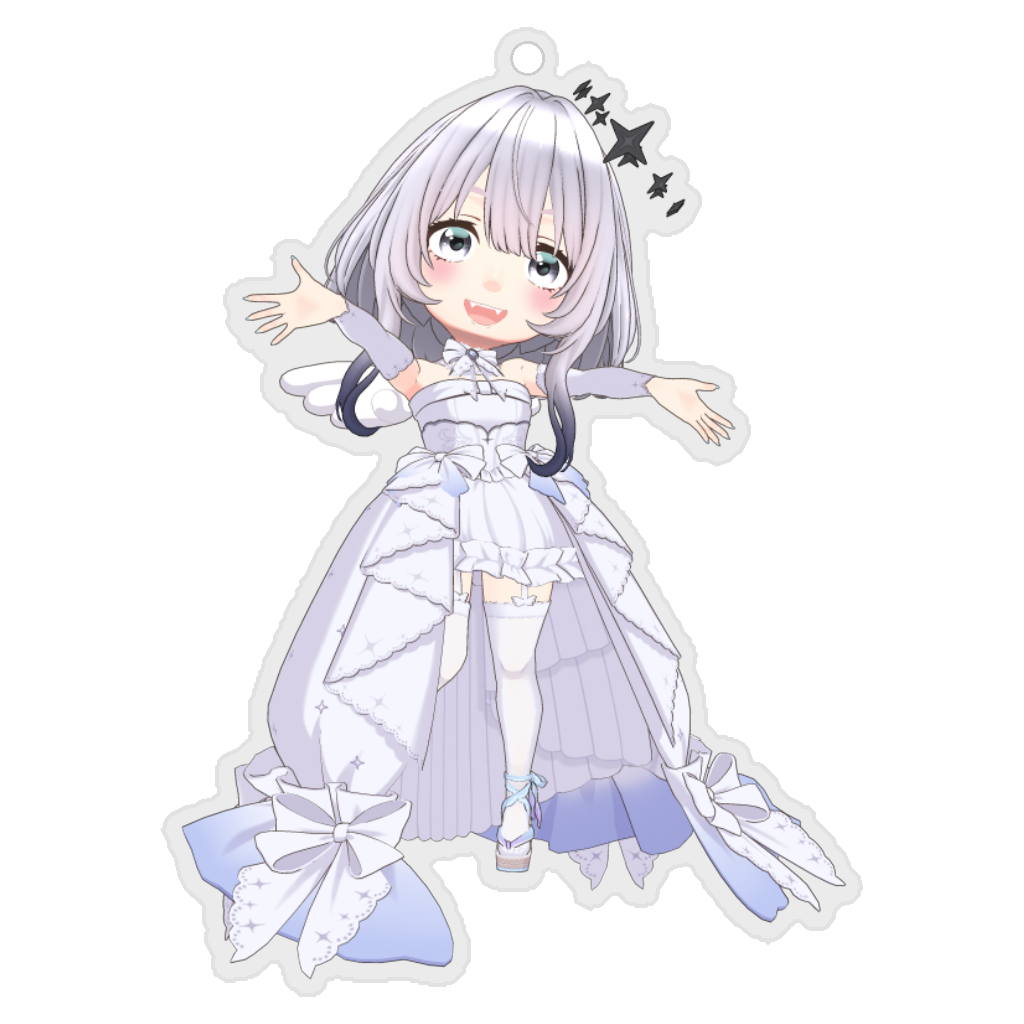 【天使 恋】ちびキャラグッズ-ちびキャラアバターアクキー