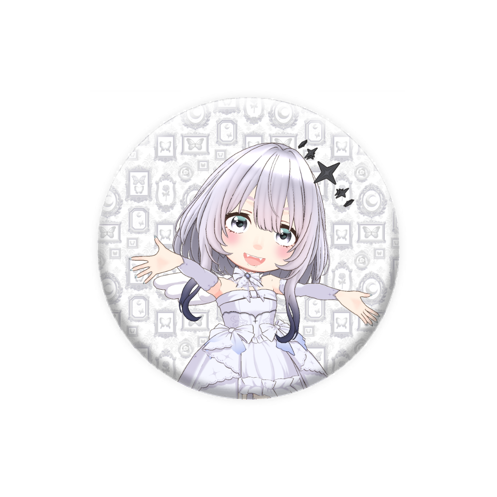 【天使 恋】ちびキャラグッズ-ちびキャラ缶バッジ